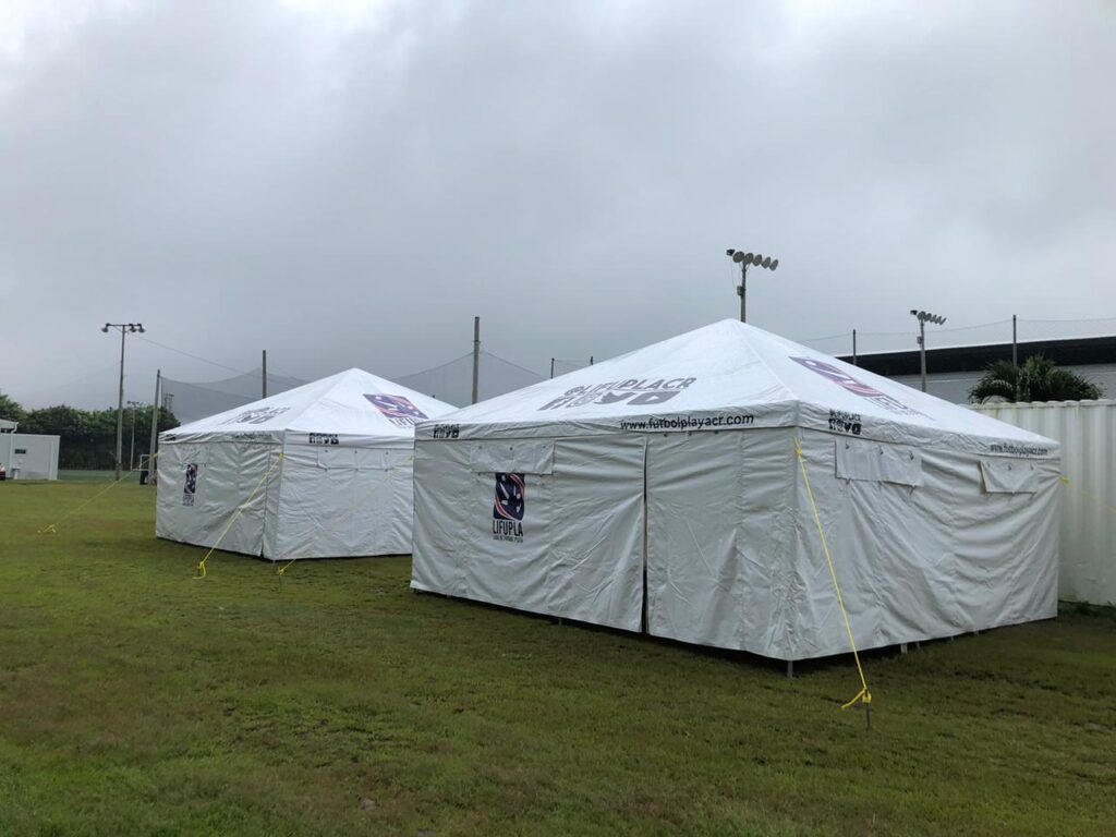 Casas de campaña en Nicaragua