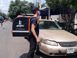 mochila termica para pizza